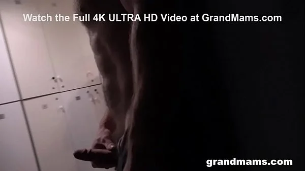Two Grannies One Muscle Man