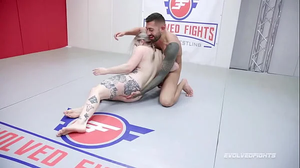 Kaiia Eve vs Link Ryan - Kaiia Manages Victory, Sits Her Wet Pussy on His Face, and Rides His Hard Cock