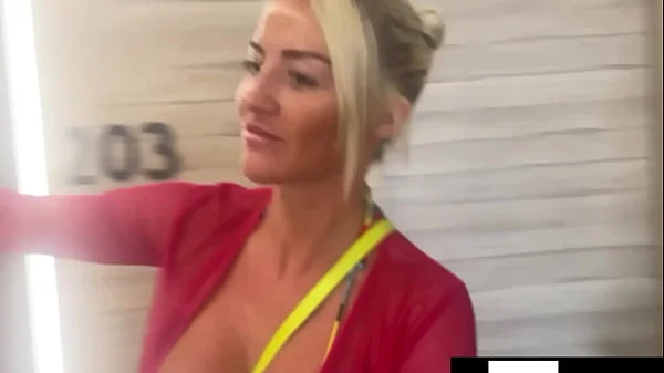 2 Busty British Loving a Spanish Cock in Ibiza