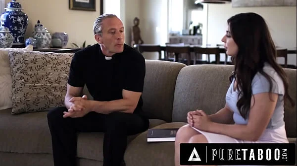 PURE TABOO Religious Teen Keira Croft Tries Anal Sex For The First Time With Her Priest