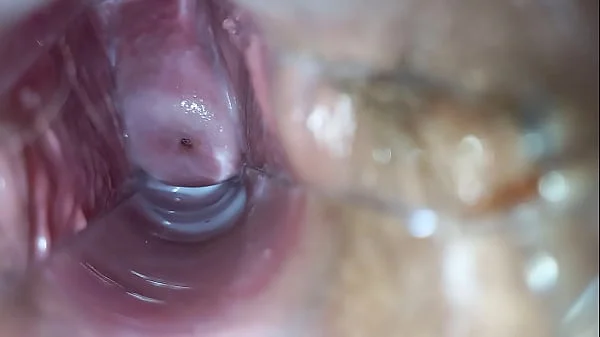 Pulsating orgasm inside pussy
