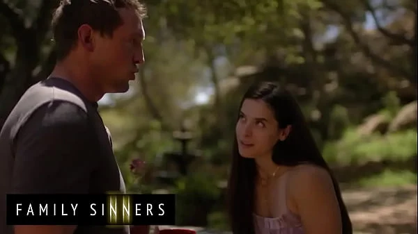 Flirting Turns To Kissing Which Turns To Fucking For Step Cousins Abbie Maley & Pierce - Family Sinners