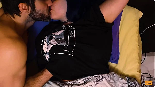 HOT KISSING and NIPPLE play is everything that she needs to CUM hard - Unlimited Orgasm