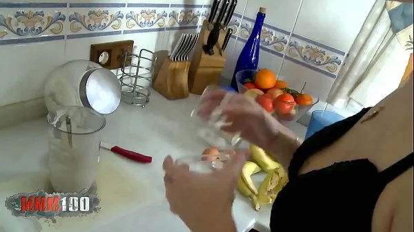 Fucked in the ass in the kitchen