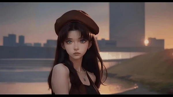 AI generated Misato Katsuragi
