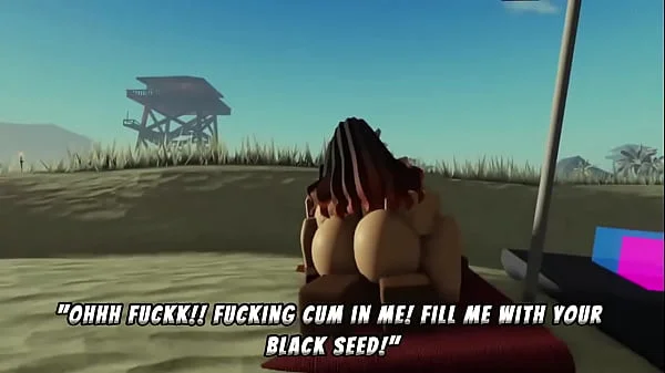 Getting FUCKED by a HUGE dick on ROBLOX again!