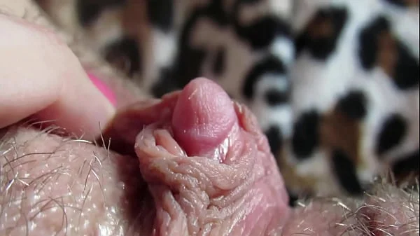 Extreme Closeup On My Huge Pulsating Clit Head