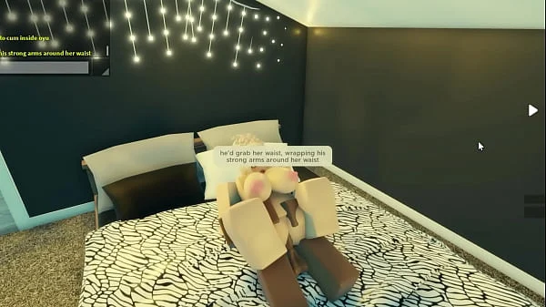 Blonde fucked by BBC in ROBLOX
