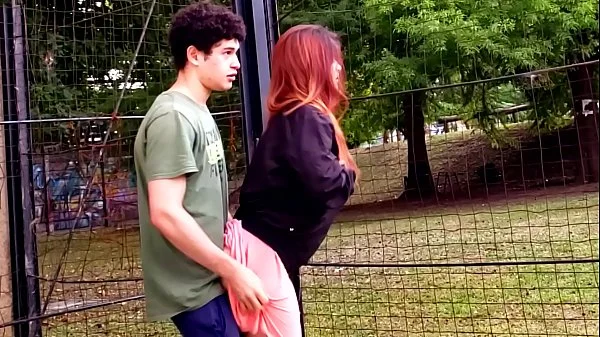 Deepthroat and rough sex in the park with my schoolmatev