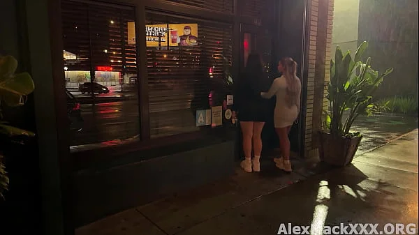 Violet Myers & Hayley Davies picked up a lucky guy to share