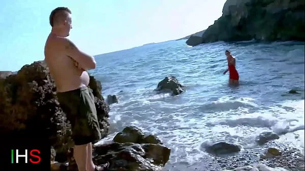 Beautiful girl fucked at the seaside, fantastic