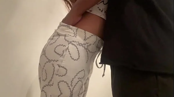 My stepsister and I ended up secretly fucking in the bathroom