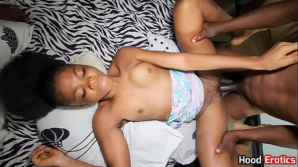 Lovely African teens enjoying some good BBCs at home.