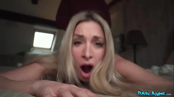 Captivating Blonde Micky Muffin Bends Over & Rides Martin's Cock To Earn Some Cash - FAKEHUB