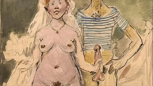 vintage erotic drawings