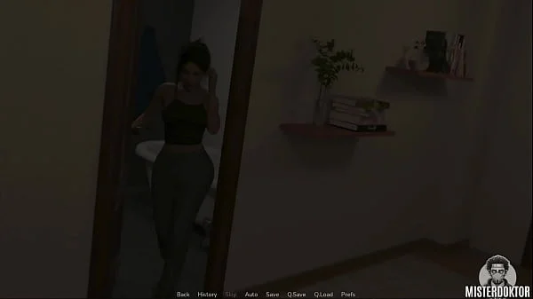 ERUPTION IMMINENT #14 • Hot, sticky cum running down her leg