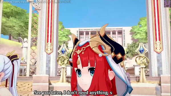 Genshin Impact: 【MMD】EVERGLOW - Adios REMAKE (Nilou, Ayaka, Barbara)