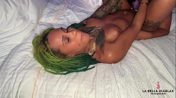 LabellaDiablaX & Wetkittycity love spit and Musa Phoenix BBC