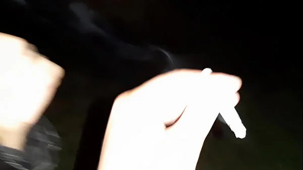 First I treated the stranger girl to a cigarette, and then I treated her to my pussy - Lesbian Illusion Girls