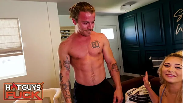 Tight tiny blonde gets railed by hot jock!