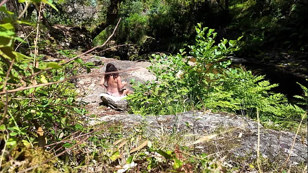 Voyeur Stranger Fucks Girl on Nudist Beach. She's Shocked!