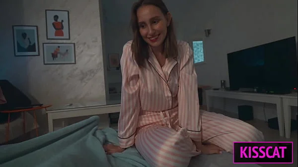 S2E1: Step son came to step dad's home, but didn't expect new hot Step mom who used him in share bed