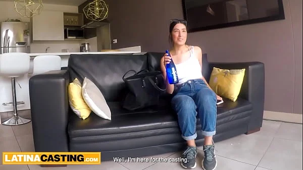 Shy Tight Latina Turned Cum Whore in Video Clip Casting