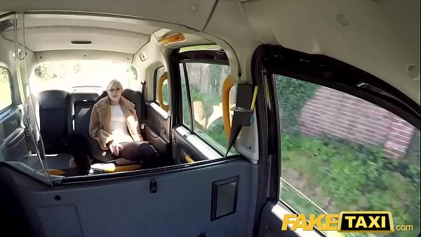 Fake Taxi Lucky mature guy eats hot pussy and creampies blonde sexy student