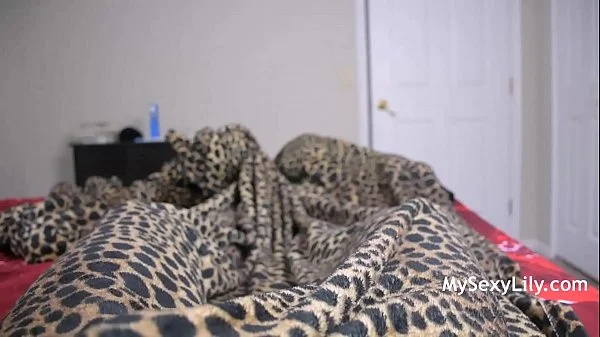 Horny Lily Giving Her Indian A Good Morning Wake Up Blowjob Swallow Cumshot