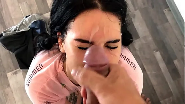 CUM IN MOUTH AND CUM ON FACE COMPILATION - CHAPTER 1