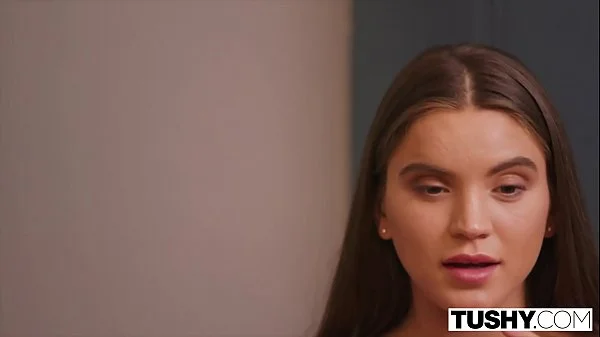 TUSHY Anal crazy brunette seduces her husband's friend
