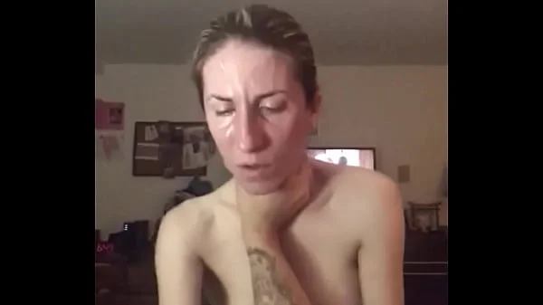 Stella rides my dick, gets me off in minutes