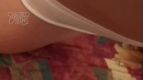 Tiny 4 foot 11 teen gives an amazing blowjob