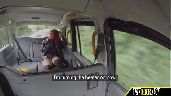the redhead girl with massive tits