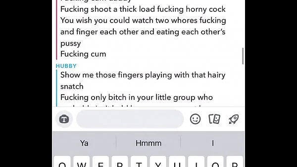 Sexting and Cuckolding Husband on Snap chat