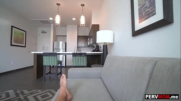 My big ass MILF stepmom Candice Dare needed to get some cardio in