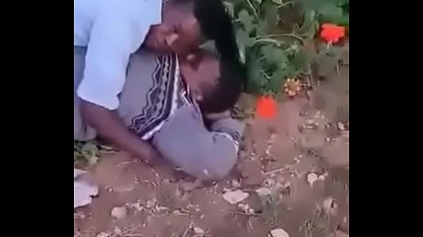 Old couple fucking outdoor in South Africa