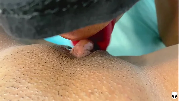Big clit licking and sucking until girlfriend cums in my mouth