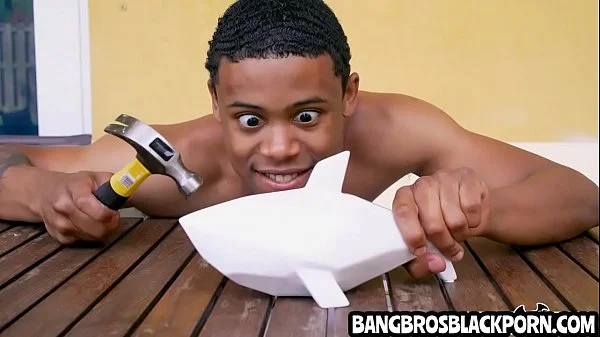 His step sister caught him naked