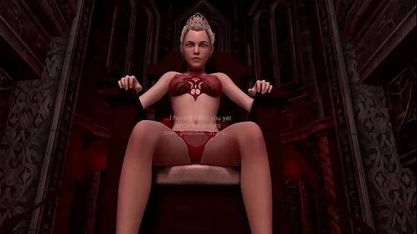 Giant Empress sucks the life out a pure guy's dick (POV)
