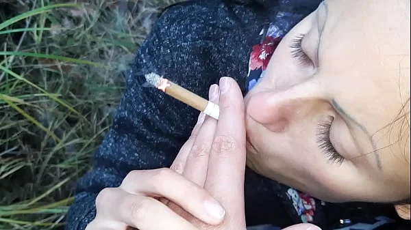 A stranger paid for a cigarette with cunnilingus - Lesbian Illusion Girls