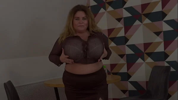 Natural Monster Tits of a Hot Milf Anna Katz! Anal, Titsjob