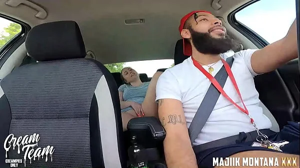 Uber Driver Pulls Over to Fuck Slutty Passenger in broad Daylight