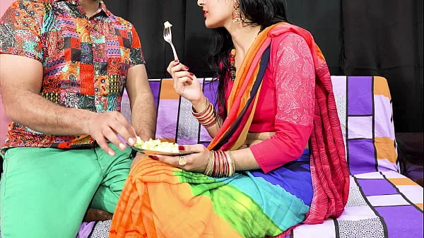 Step-Sister XXX Anal sex in saree with clear hindi audio
