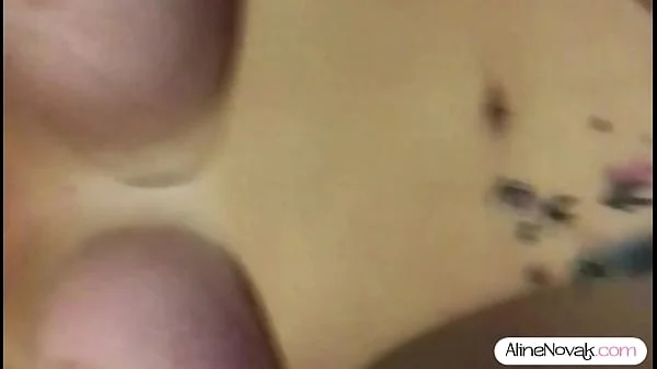 Meu vizinho me encontrou se exibindo e resolveu colocar seu pau preto dentro de mim - www.alinenovak.com