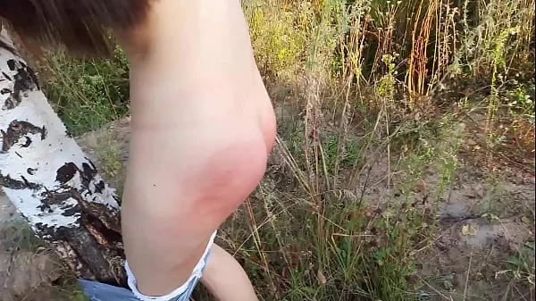 Tied to a tree and whipped